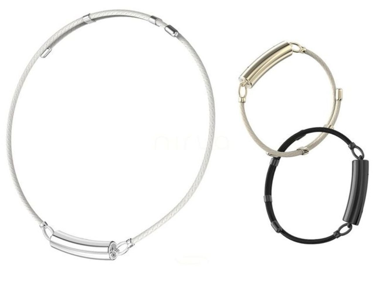 The Nirva Necklace and Nirva Bracelet provide users with continuous tracking of their mood and thoughts for mindful living.