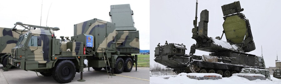 So sánh đài radar 50N6E và 9S32 để xác định hệ thống bị phá hủy tại Donetsk.