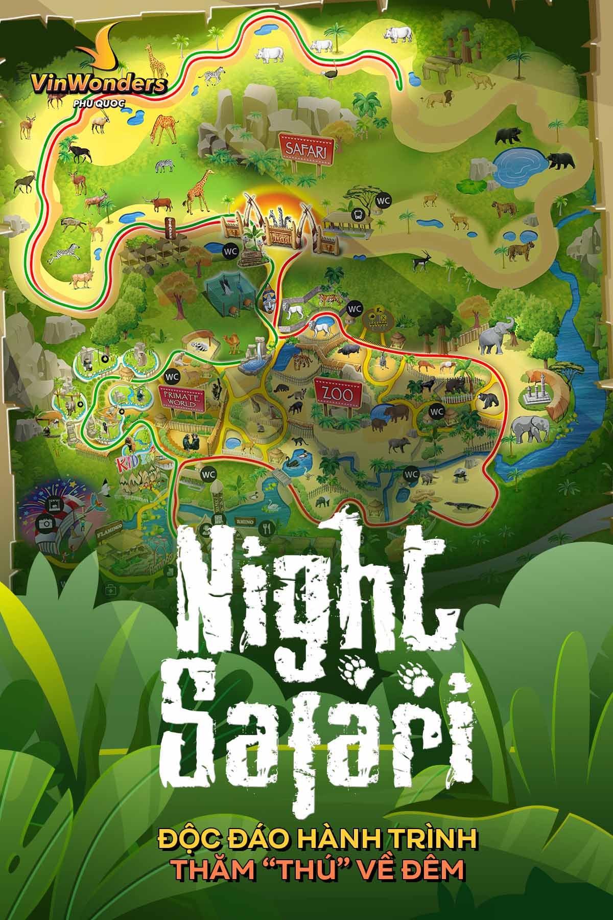 Trải nghiệm Night Safari tại Phú Quốc