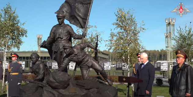 Bộ trưởng Quốc phòng Nga và Triều Tiên khánh thành tượng đài Đồng minh