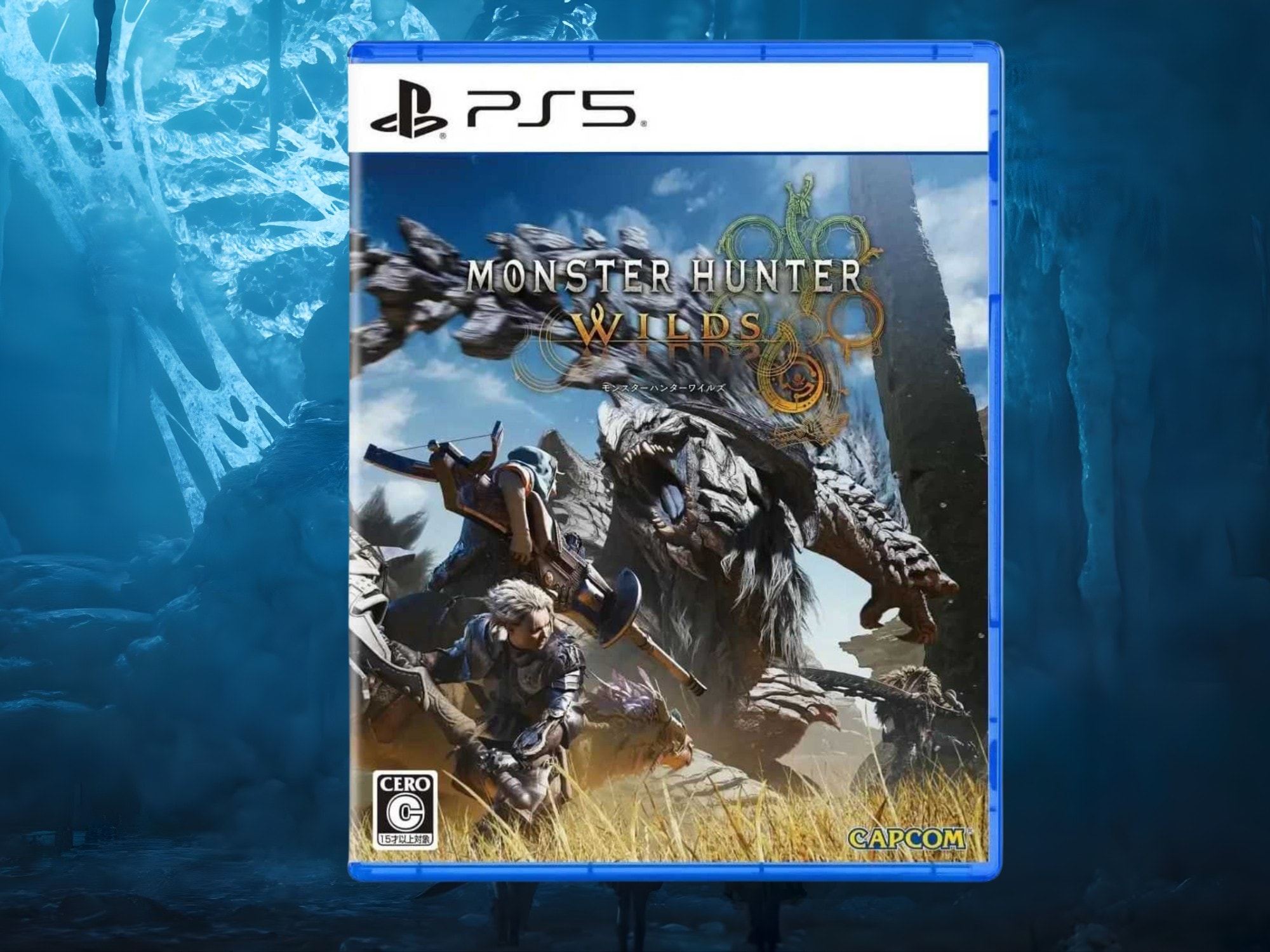 Monster Hunter Wilds PS5 Japanese box shot