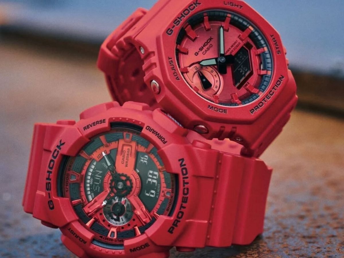 Các mẫu đồng hồ Casio G-Shock màu đỏ mới ra mắt tại thị trường Mỹ