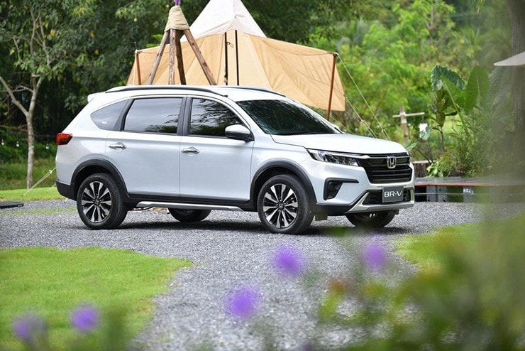 Honda BR-V 2026 ngoại thất xanh