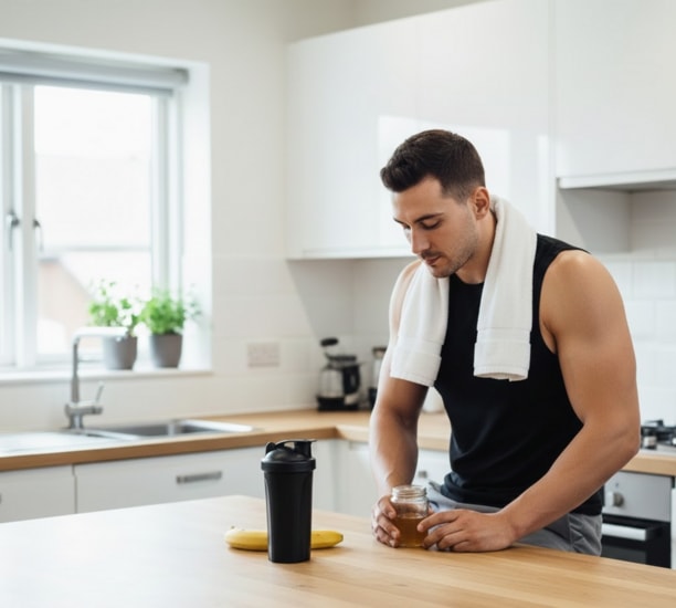 Sử dụng mật ong đúng liều lượng giúp tối ưu hiệu quả tập luyện và an toàn cho sức khỏe