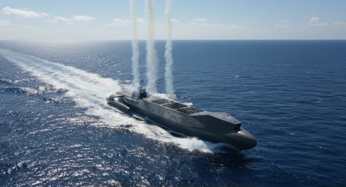 Thiết kế tàu bán ngầm không người lái của Trung Quốc qua ảnh vệ tinh