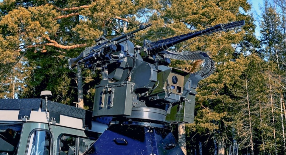 Trạm vũ khí điều khiển từ xa Trackfire của Saab