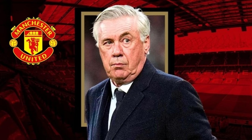 Carlo Ancelotti là ứng viên tiềm năng cho vị trí huấn luyện viên trưởng Manchester United