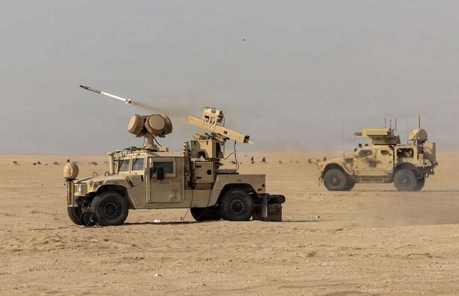 Hệ thống EAGLS bắn thử nghiệm tại Kuwait