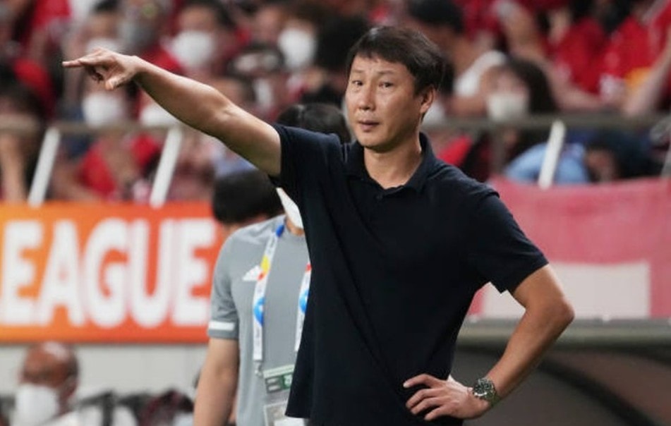 HLV Kim Sang-sik giúp U23 Việt Nam toàn thắng ở giải U23 châu Á. Ảnh: AFC.