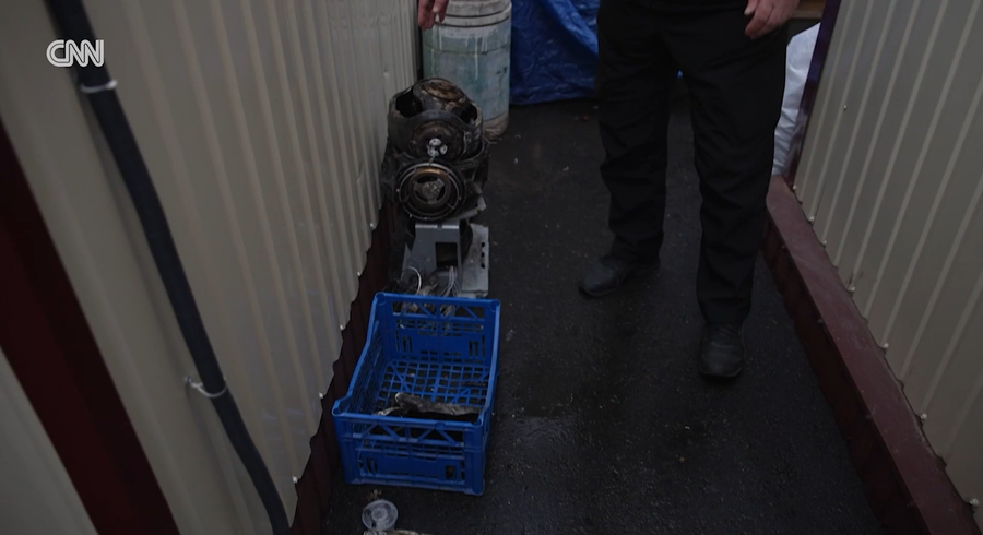 Cận cảnh con quay hồi chuyển cơ học được tìm thấy bên trong hệ thống dẫn đường của tên lửa Oreshnik.