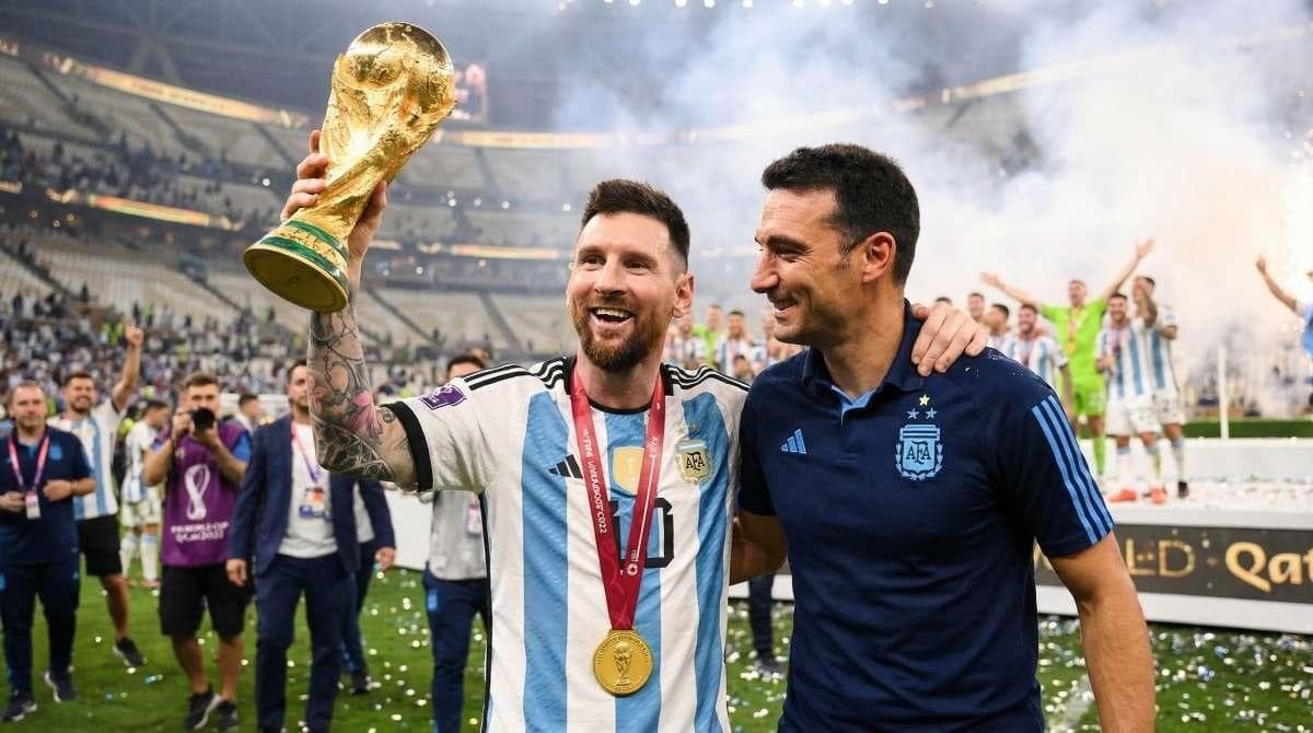 Lionel Scaloni dẫn dắt Argentina lên ngôi vô địch thế giới