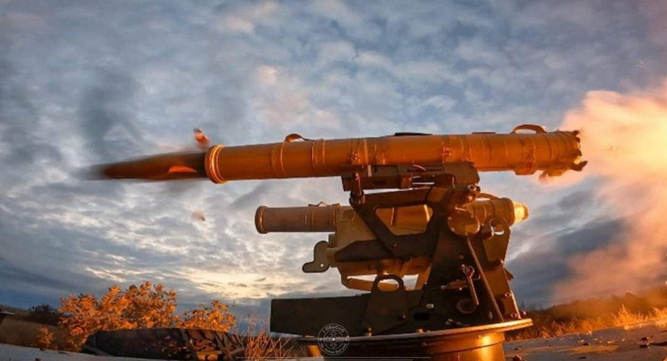 Robot hỗ trợ tên lửa Stugna-P