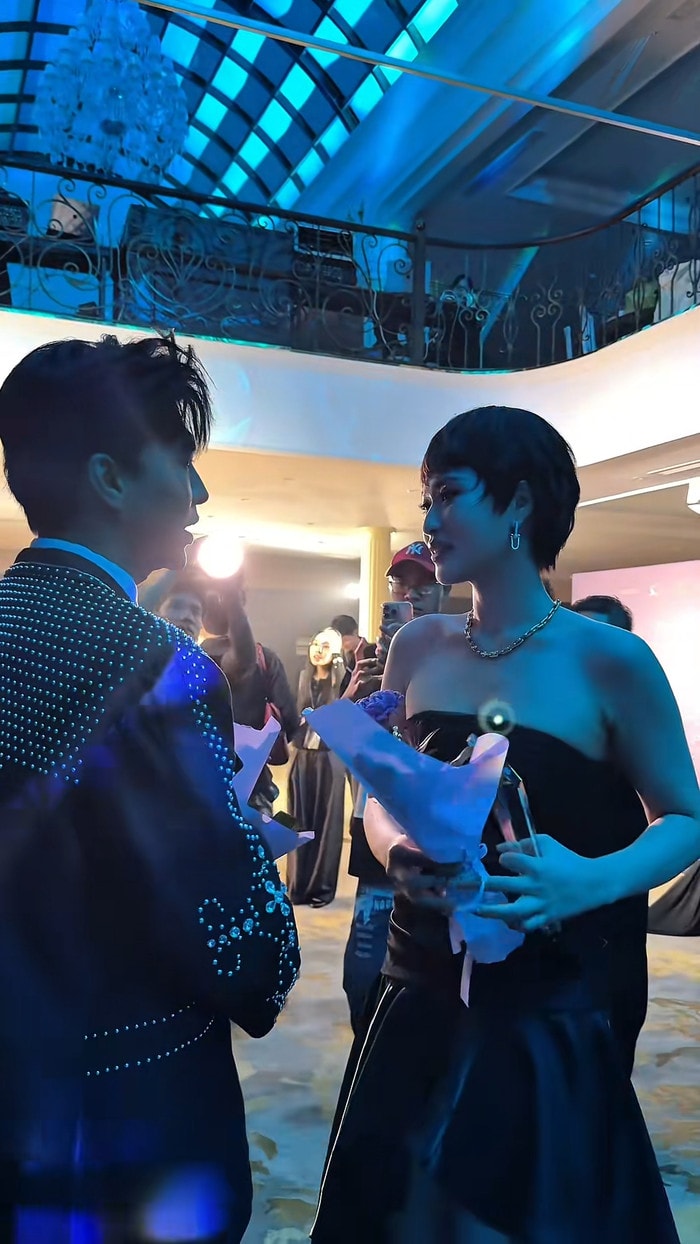 Thiên Ân và Steven Nguyễn trò chuyện sau sự cố