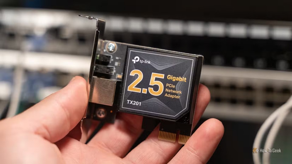 Card mạng gigabit và đa gigabit trên thiết bị