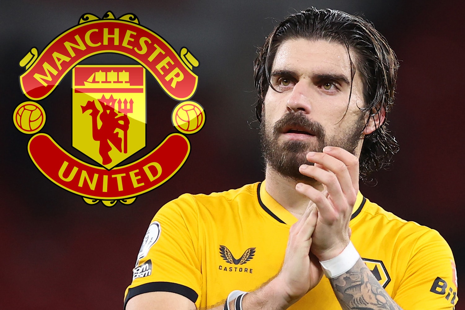 Ruben Neves trong màu áo Wolves trước khi sang Saudi Arabia