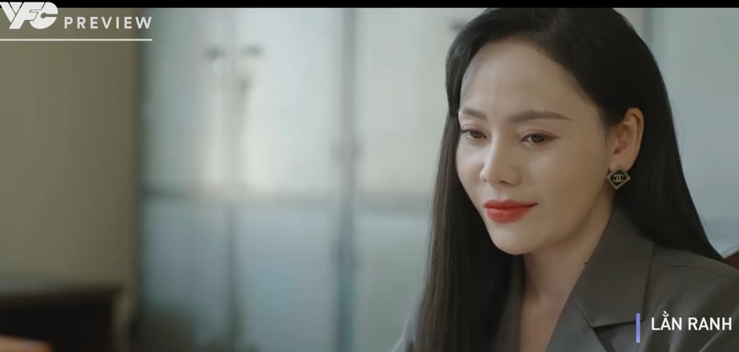 Phân cảnh Mỹ Trinh bị điều tra trong tập 53 phim Lằn ranh