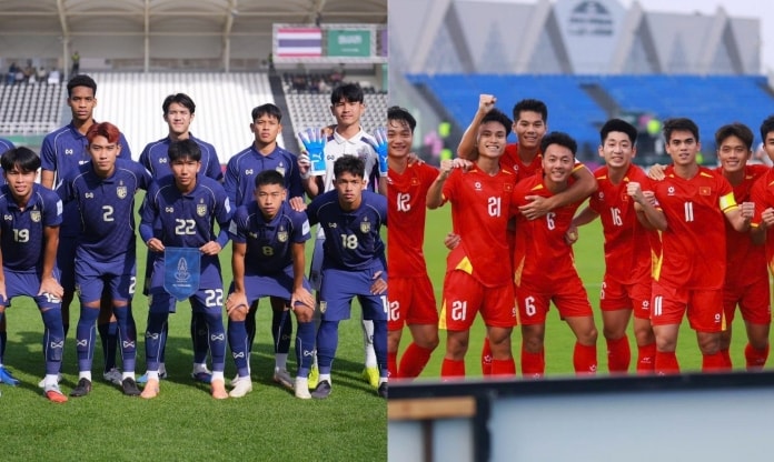 Truyền thông Thái Lan so sánh U23 Thái Lan với U23 Việt Nam