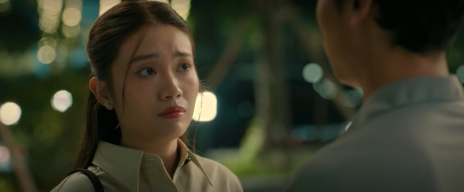 Biên bày tỏ tình cảm với Thư sau khi trút bỏ gánh nặng tâm lý.