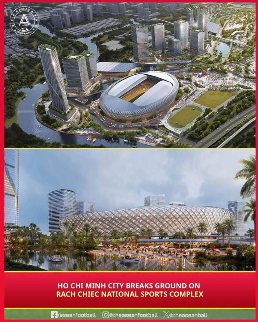 Toàn cảnh dự án sân vận động Rạch Chiếc với mức đầu tư 5,5 tỷ USD