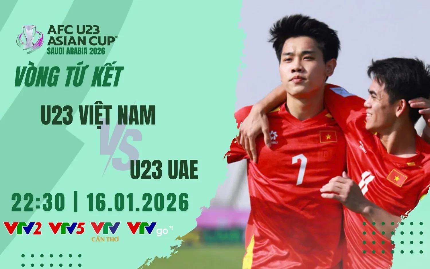 U23 Việt Nam vs U23 uae