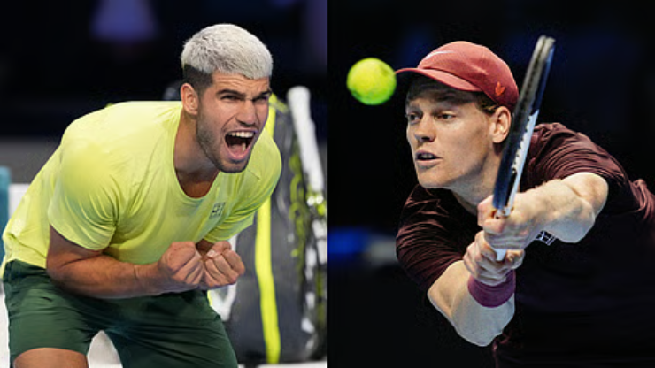 Jannik Sinner và Carlos Alcaraz thống trị ATP Tour trong hai mùa giải gần nhất