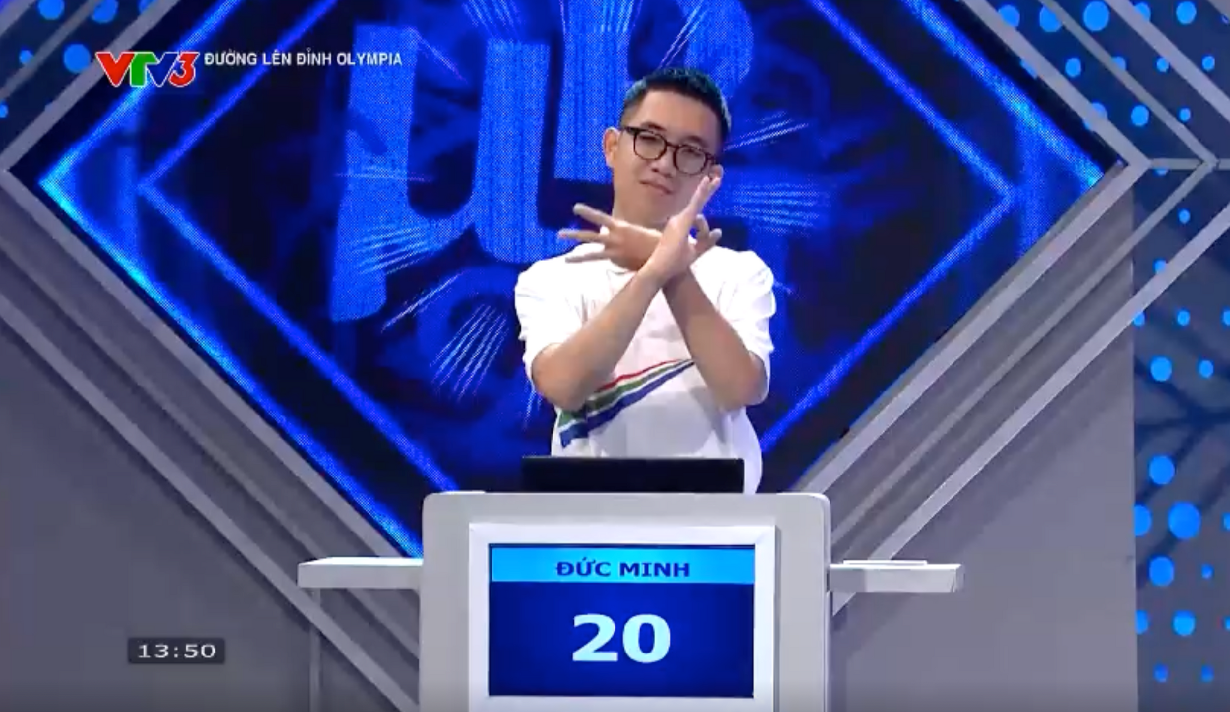 Hoàng Anh Minh giành chiến thắng thuyết phục với 230 điểm và bước vào trận thi Quý I.