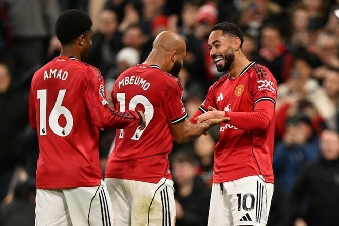 Các cầu thủ chạy cánh của Manchester United đã có một trận đấu bùng nổ dưới sự chỉ đạo của Carrick.