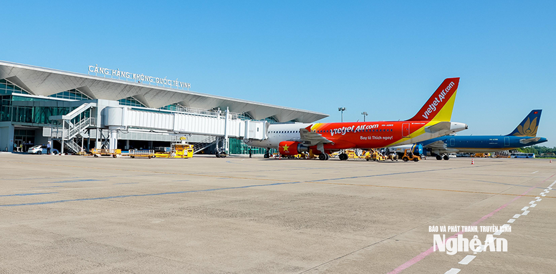 Cảng hàng không quốc tế Vinh. Ảnh Thành Duy