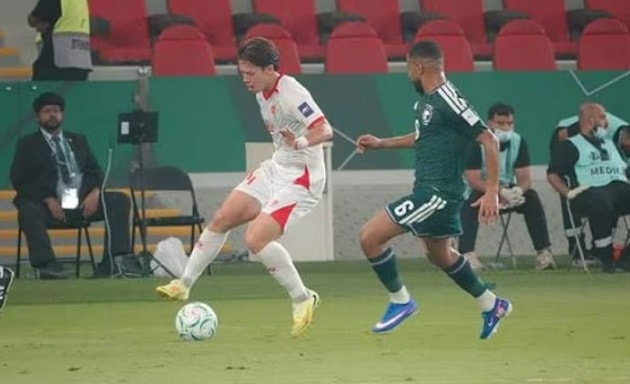 Viktor Lê thi đấu trong màu áo U23 Việt Nam Viktor Lê ngày càng chơi tự tin tại các cấp độ đội tuyển Việt Nam.