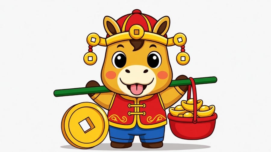 Trang phục màu xanh và trắng giúp đón vận may năm 2026