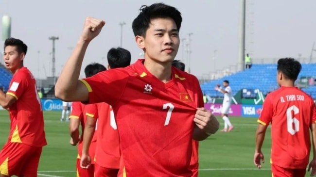 Đình Bắc là ngòi nổ chính của U23 Việt Nam.