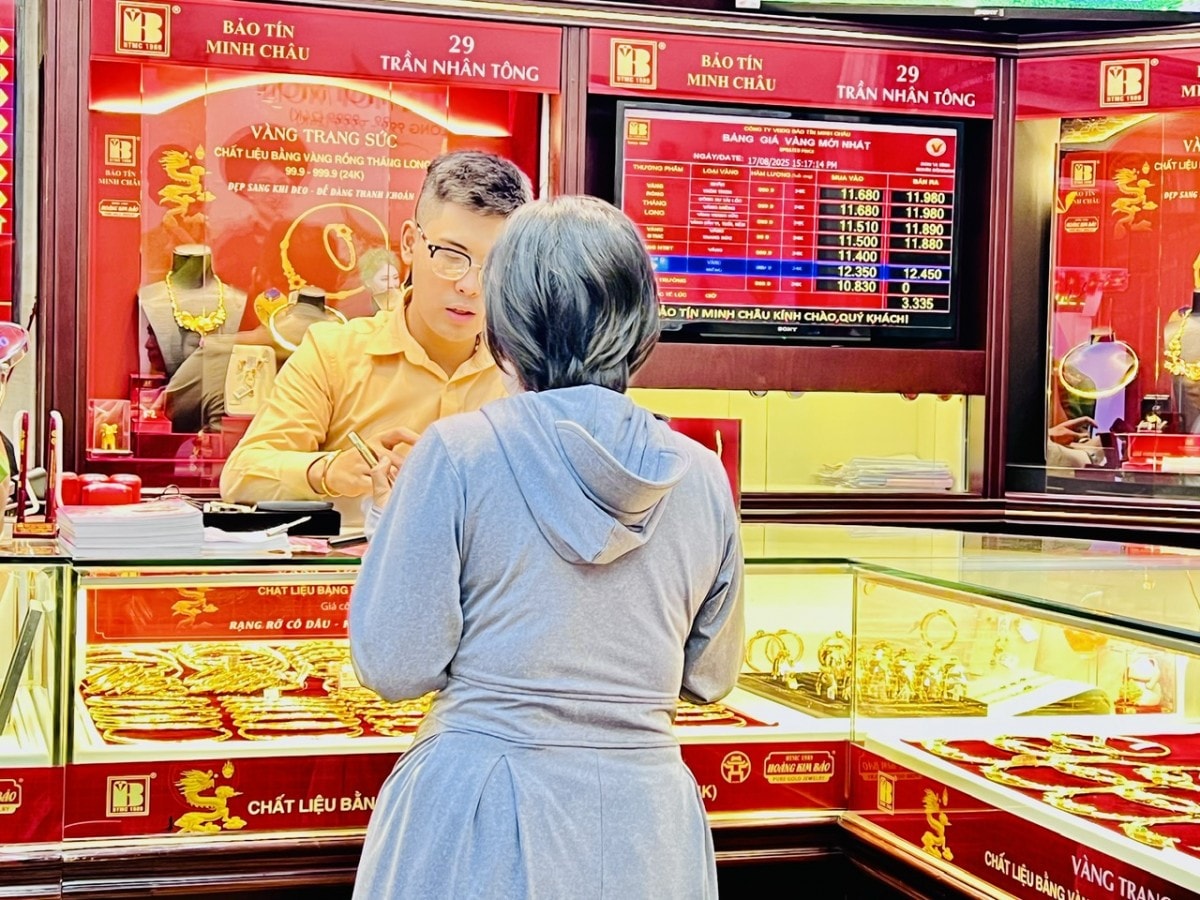 Giá vàng lúc 15h chiều 22/1/2026: Giá vàng thế giới, vàng miếng, vàng nhẫn