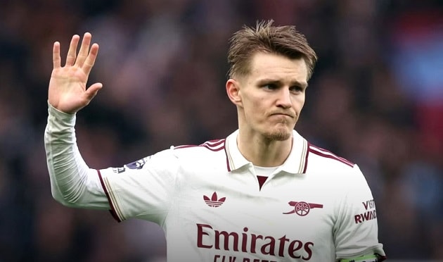 Odegaard sa sút nhiều ở mùa giải này.