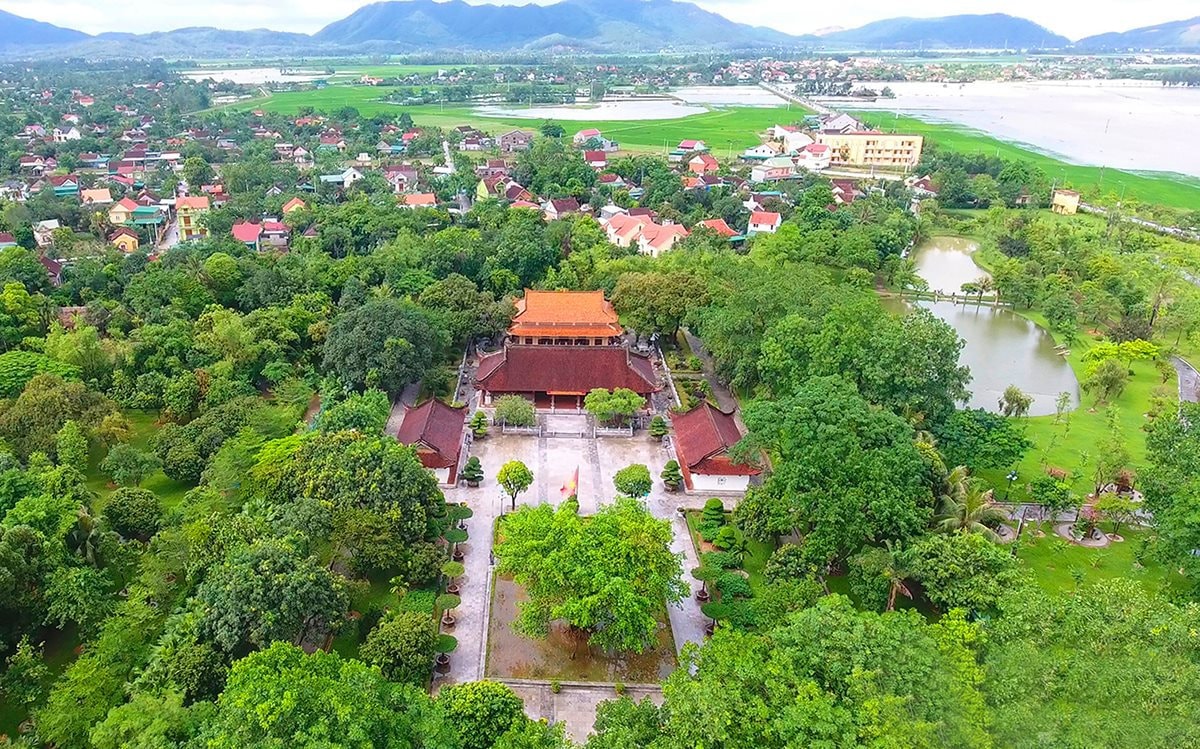 Khu Di tích Quốc gia đặc biệt Kim Liên (Nam Đàn) là nơi gắn với quê hương, gia đình và thời niên thiếu của Chủ tịch Hồ Chí Minh. Ảnh Sách Nguyễn
