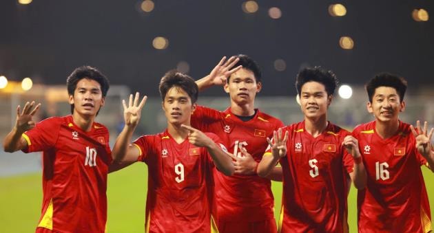 U23 Việt Nam ăn mừng huy chương đồng châu Á