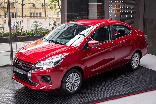Ngoại thất Mitsubishi Attrage 2025