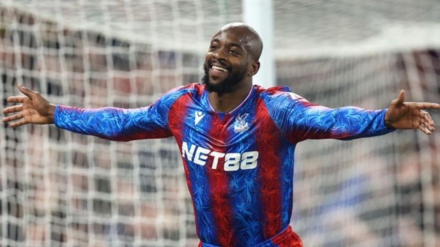 Tiền đạo Jean-Philippe Mateta trong màu áo Crystal Palace