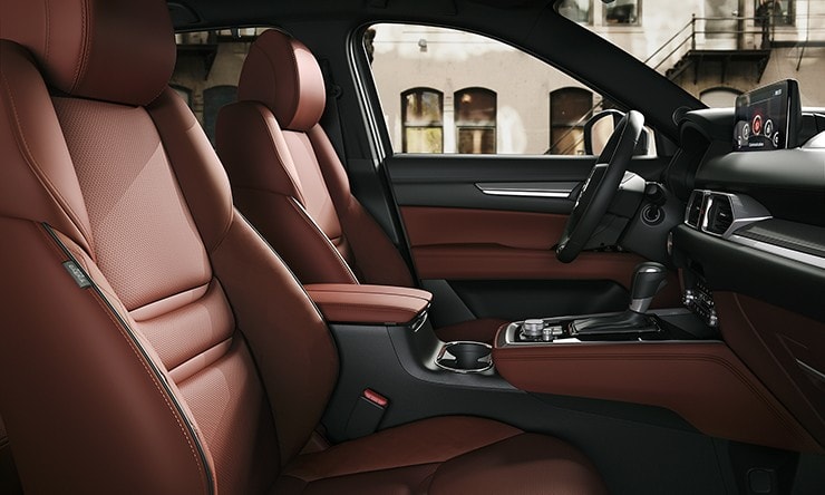 Nội thất bọc da Nappa cao cấp trên Mazda CX-8