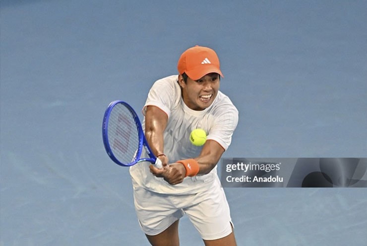 Learner Tien thi đấu xuất sắc ở Australian Open 2026