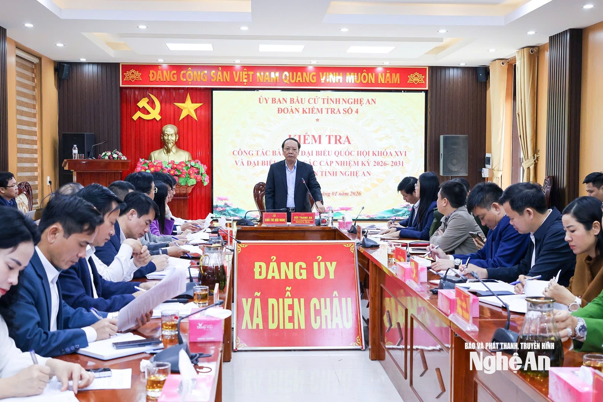Toàn cảnh buổi kiểm tra