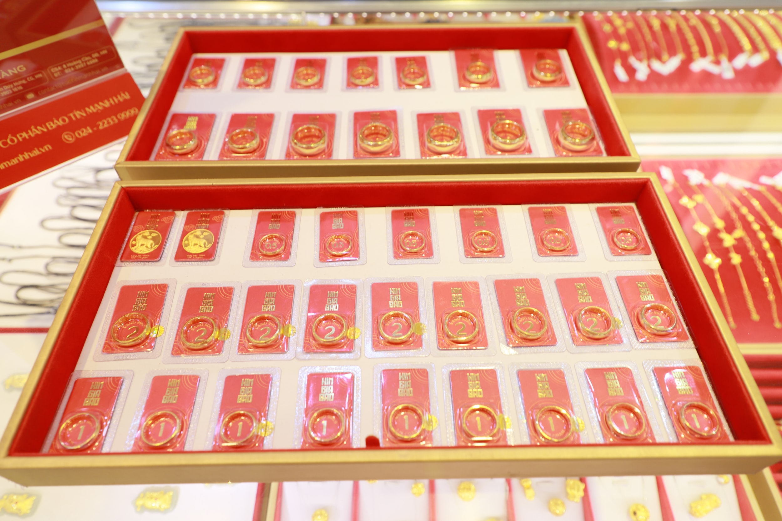 Bảng giá vàng 29/1/2026: Giá vàng miếng SJC, vàng thế giới, giá bạc tăng bao nhiêu