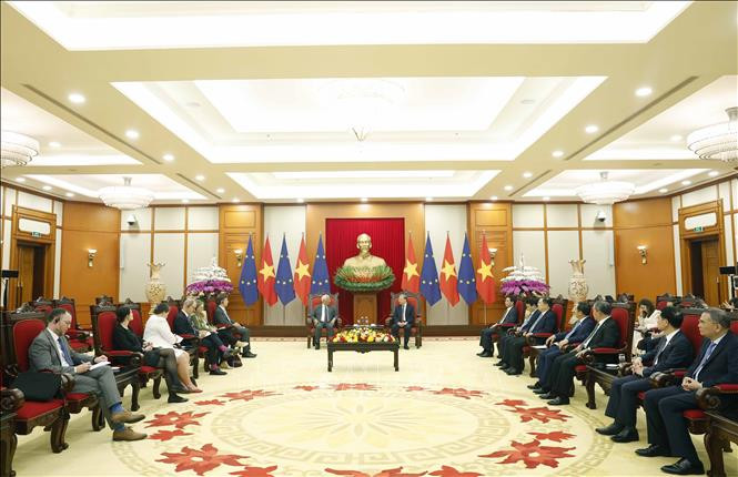Tổng Bí thư Tô Lâm tiếp Chủ tịch Hội đồng châu Âu- Ảnh 3. Tổng Bí thư Tô Lâm tiếp Chủ tịch Hội đồng châu Âu- Ảnh 3.