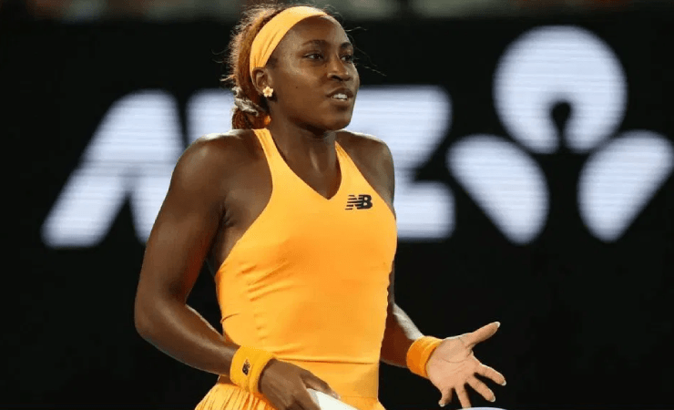 Gauff có lý do để bức xúc khi khoảnh khắc riêng tư không còn riêng tư nữa