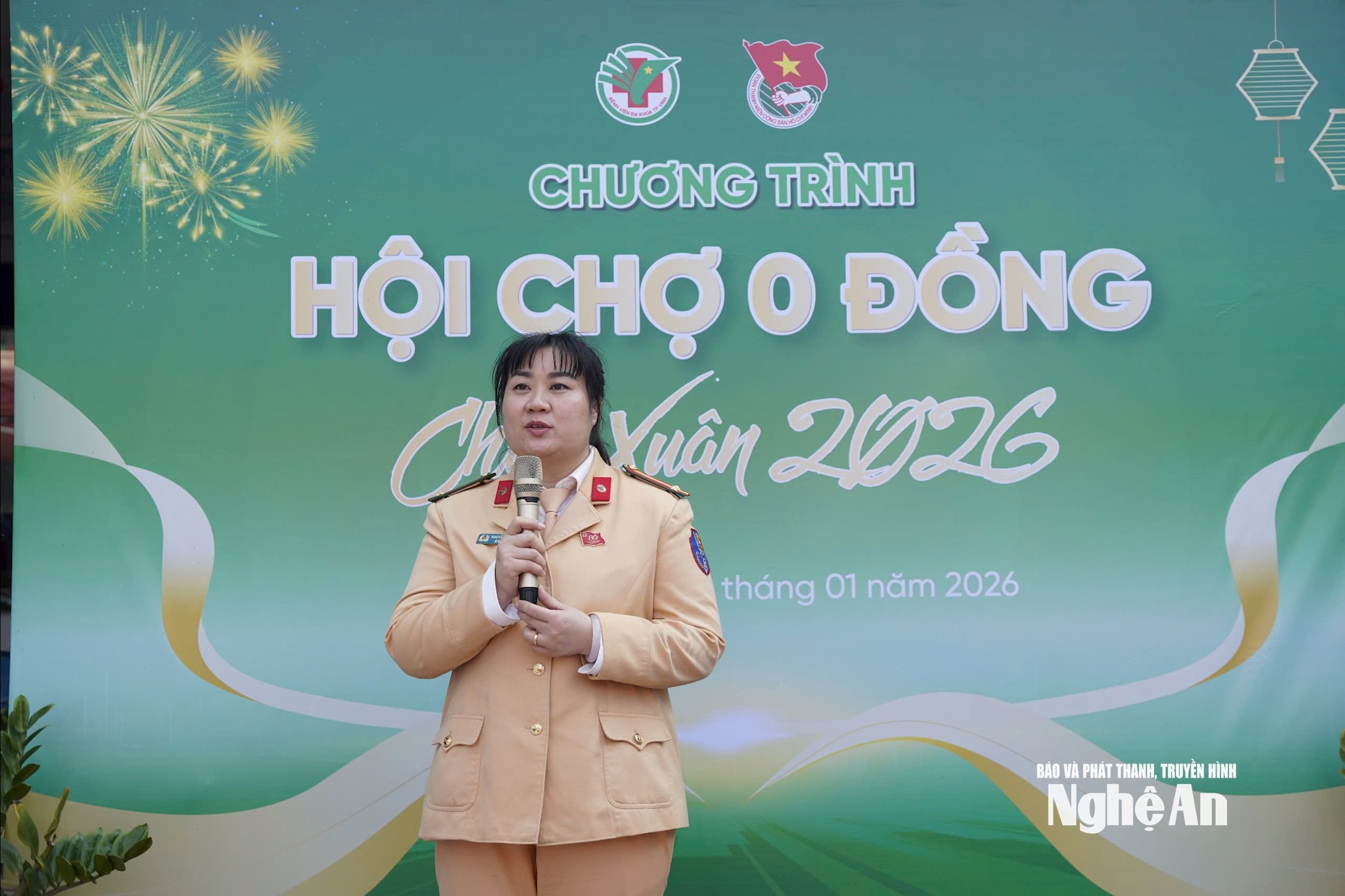 Những chia sẻ tâm tình của đại diện Phòng phụ nữ - Cảnh sát giao thông tỉnh Nghệ An
