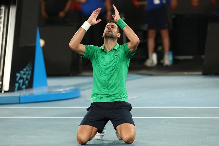 Djokovic chia sẻ cảm xúc sau trận thắng Jannik Sinner tại bán kết Australian Open