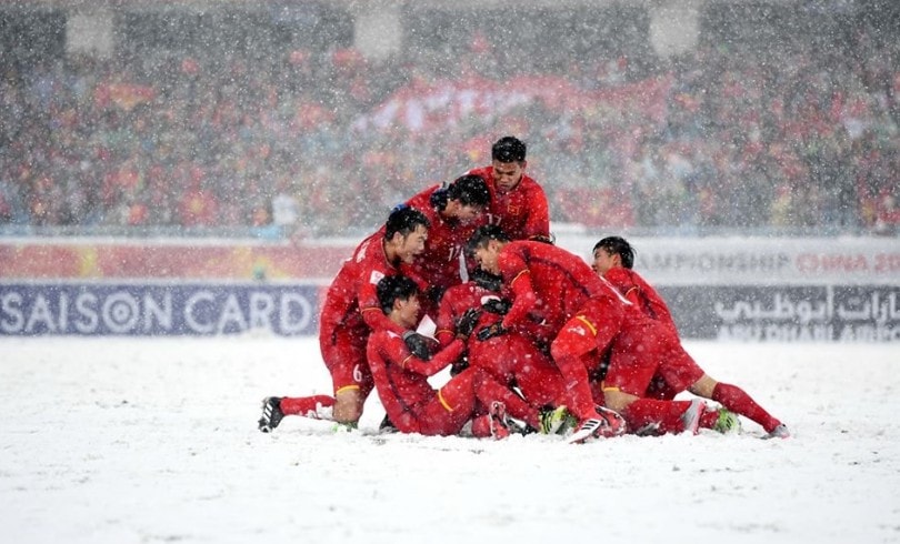 U23 Việt Nam từng có những ngày tháng khó quên tại Thường Châu.