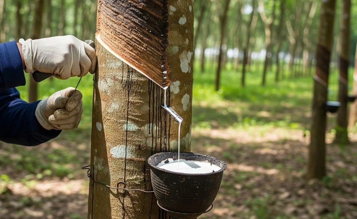 Giá cao su hôm nay 1/2 thị trường thế giới đi xuống trong nước giữ ổn định