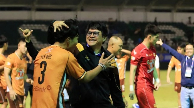 Phạm Lý Đức trong màu áo HAGL.