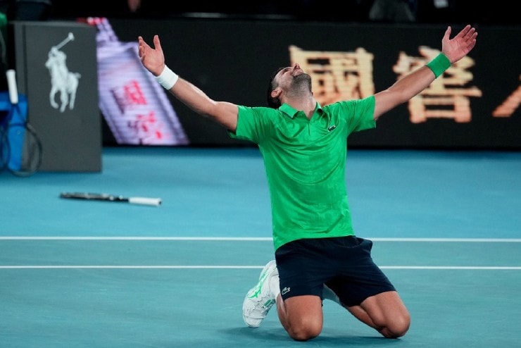 Novak Djokovic sở hữu thành tích 10 lần toàn thắng khi lọt vào chung kết Australian Open