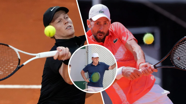 Sinner và Djokovic từng là học trò của HLV Piatti
